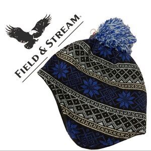 Field & Stream Youth Cabin Peruvian Beanie - NWT